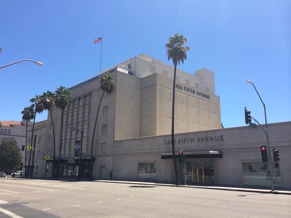 Historic Saks Fifth Avenue Complex in Beverly Hills Eyed For Redevelopment